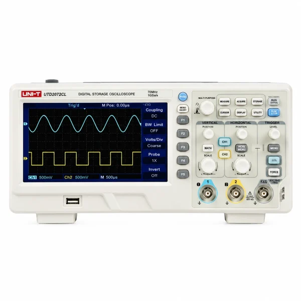 UNI-T UTD2072CL 70MHz Digital Oscilloscope 2 Channel