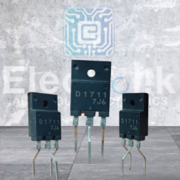 Transistor D1711 NPN 5A 800V Electrolik