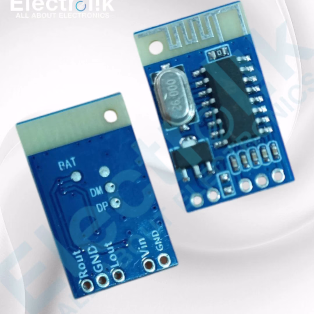 82D05 Circuit speaker 12V Digital channel Amplifier Bluetooth Electrolik