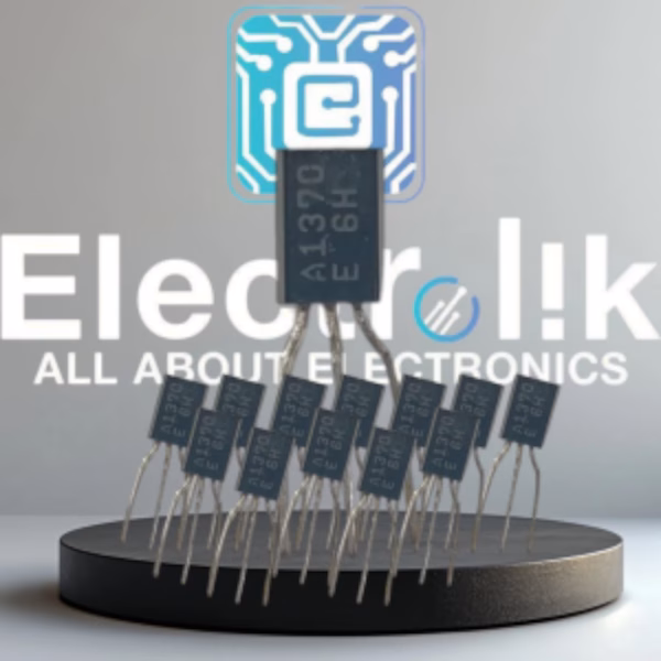 Transistor A1370 PNP 100mA 200V Electrolik