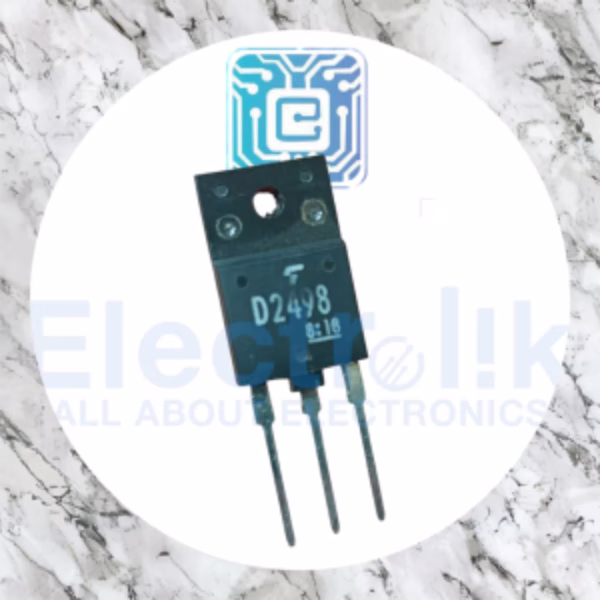 Transistor D2498 NPN 6A 600V Electrolik