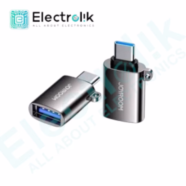 OTG Z1090 Type-C Male To USB 3.0 Female for Laptop and Mobile Phone Converter Adapter Black Electrolik