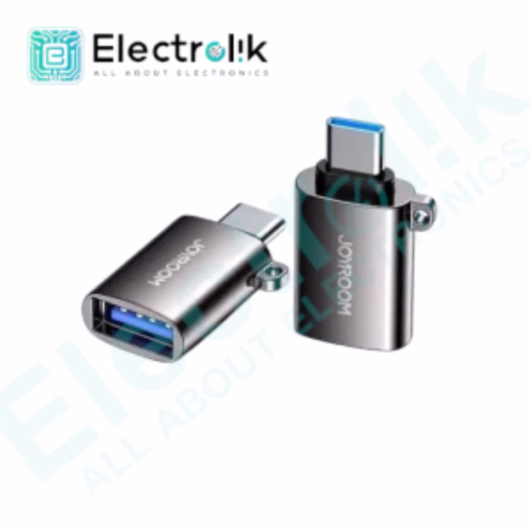 OTG Z1090 Type-C Male To USB 3.0 Female for Laptop and Mobile Phone Converter Adapter Black Electrolik OTG Z1090 Type-C Male To USB 3.0 Female for Laptop and Mobile Phone Converter Adapter Black Electrolik