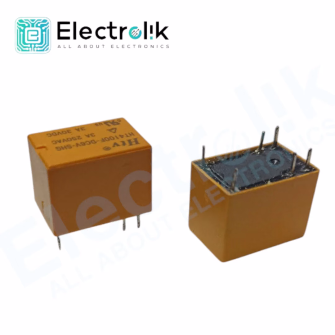 small Relay 12V - 3A 6pin Electrolik small Relay 12V - 3A 6pin Electrolik