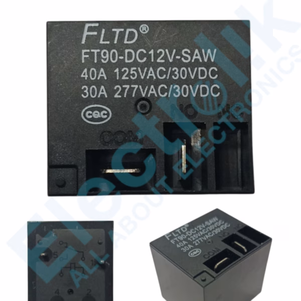Relay FT90-DC12V-SAW 30A 12V 4Pin Electrolik