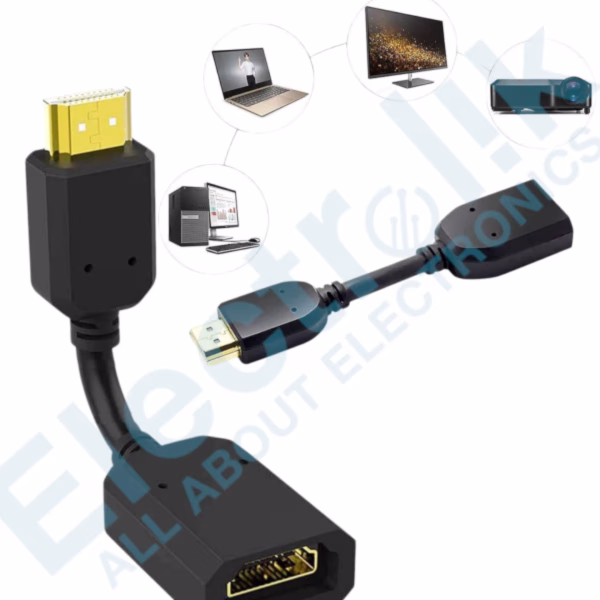 HDMI Male To HDMI Female Converter Electrolik