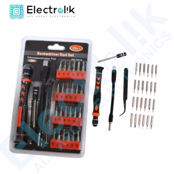 Screwdriver Set (28 Pcs) SW-1021A Electrolik