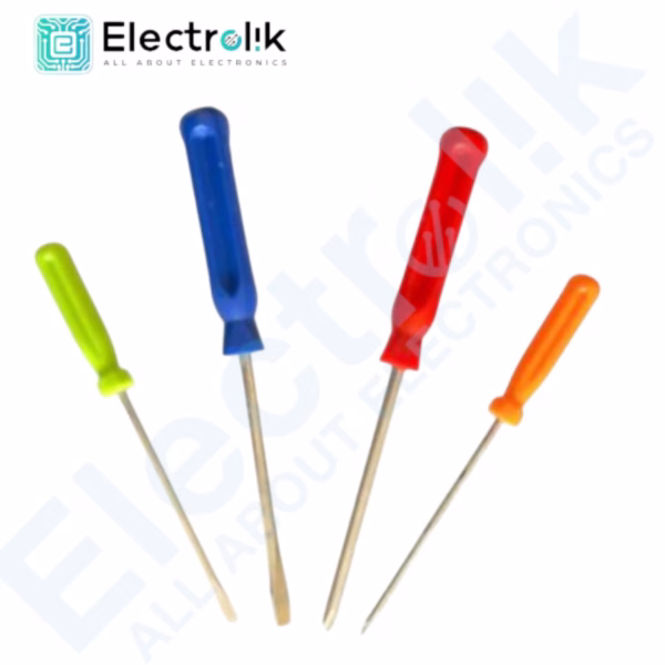 Screwdriver Set 4 PCS 3x70mm & 5x80mm Electrolik