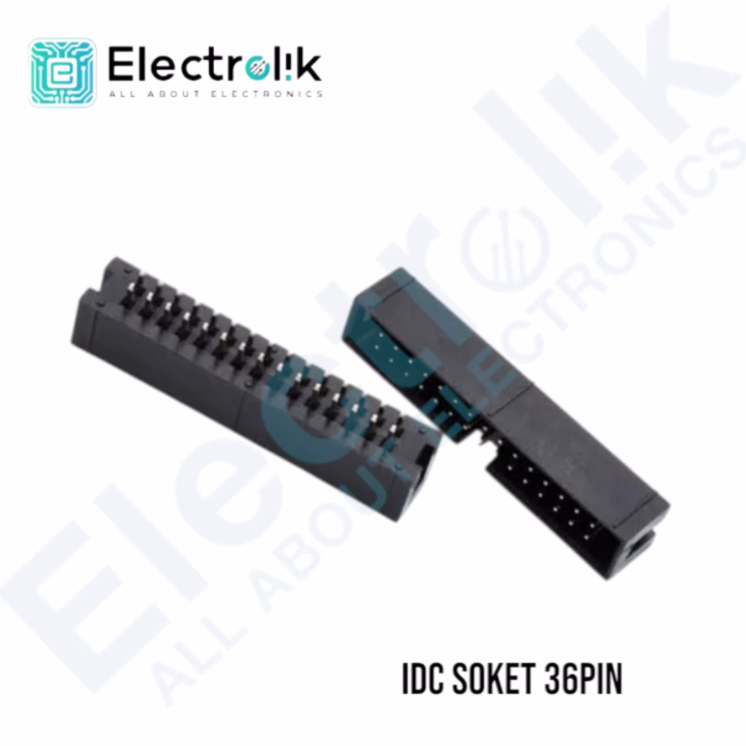 IDC Socket Connector Header 36 pin Male Electrolik