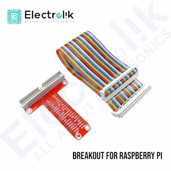 GPIO Breakout Board With Cable For Raspberry Pi Electrolik