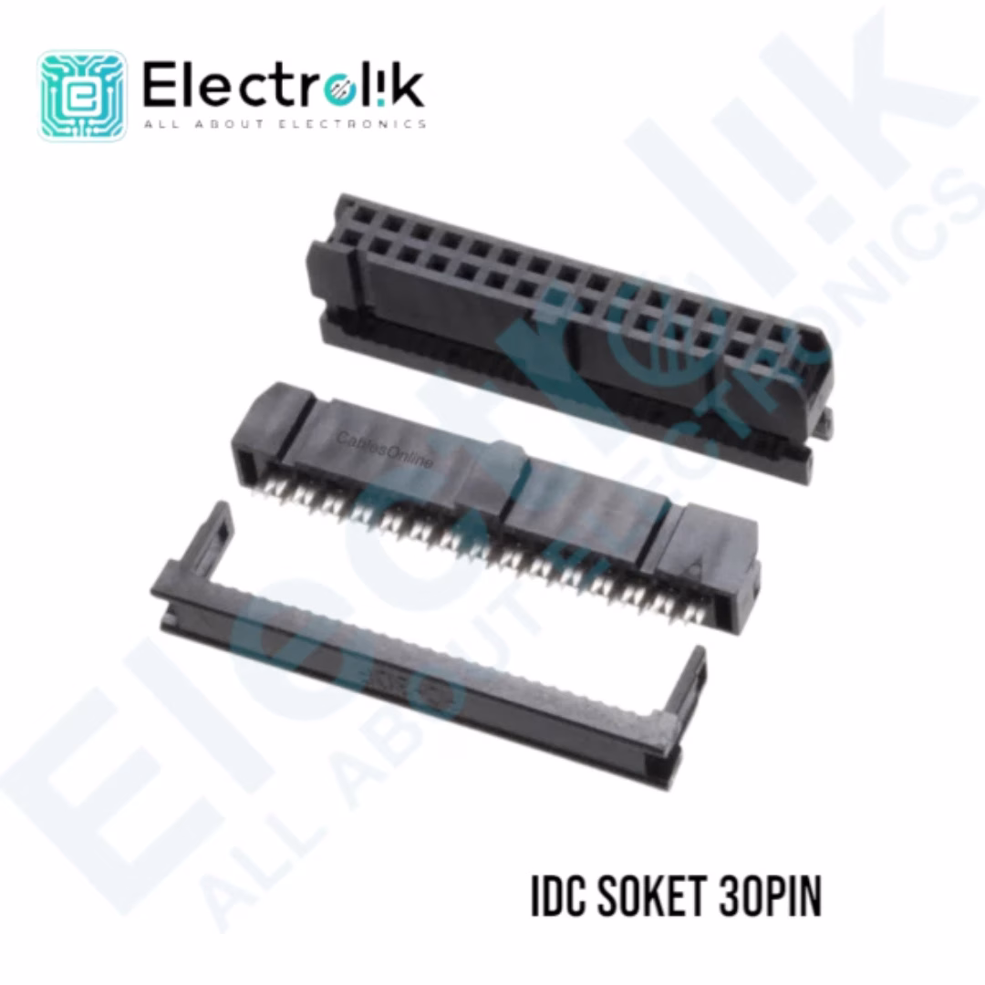 IDC Socket Connector Header 30 pin Female Electrolik