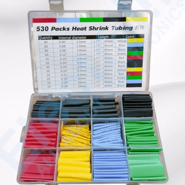 Box heat shrink 530pcs Electrolik