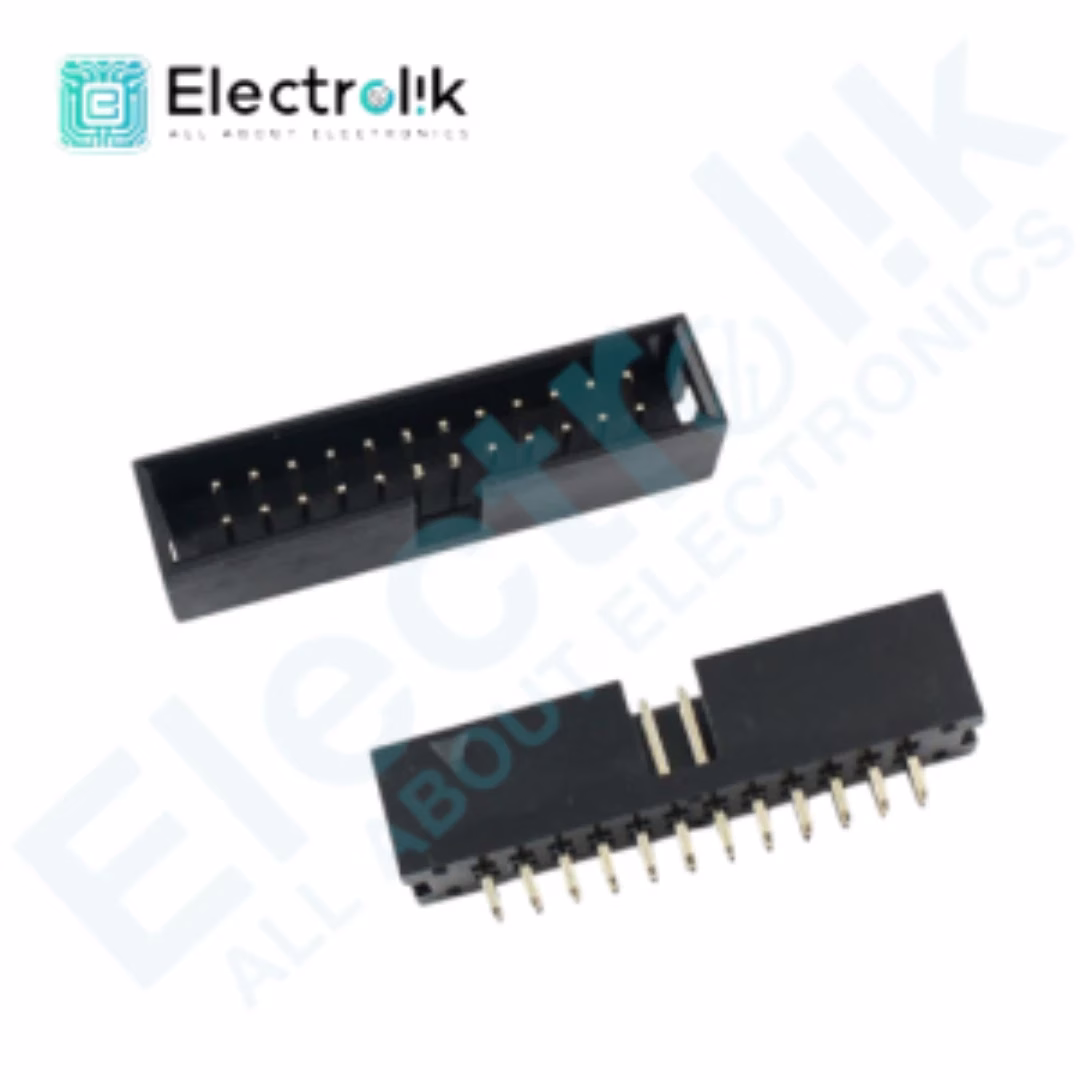 IDC Socket Connector Header 24 pin Male Electrolik