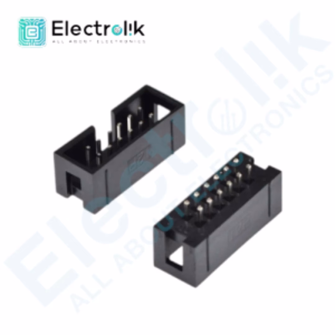 IDC Socket Connector Header 12 pin Male Electrolik