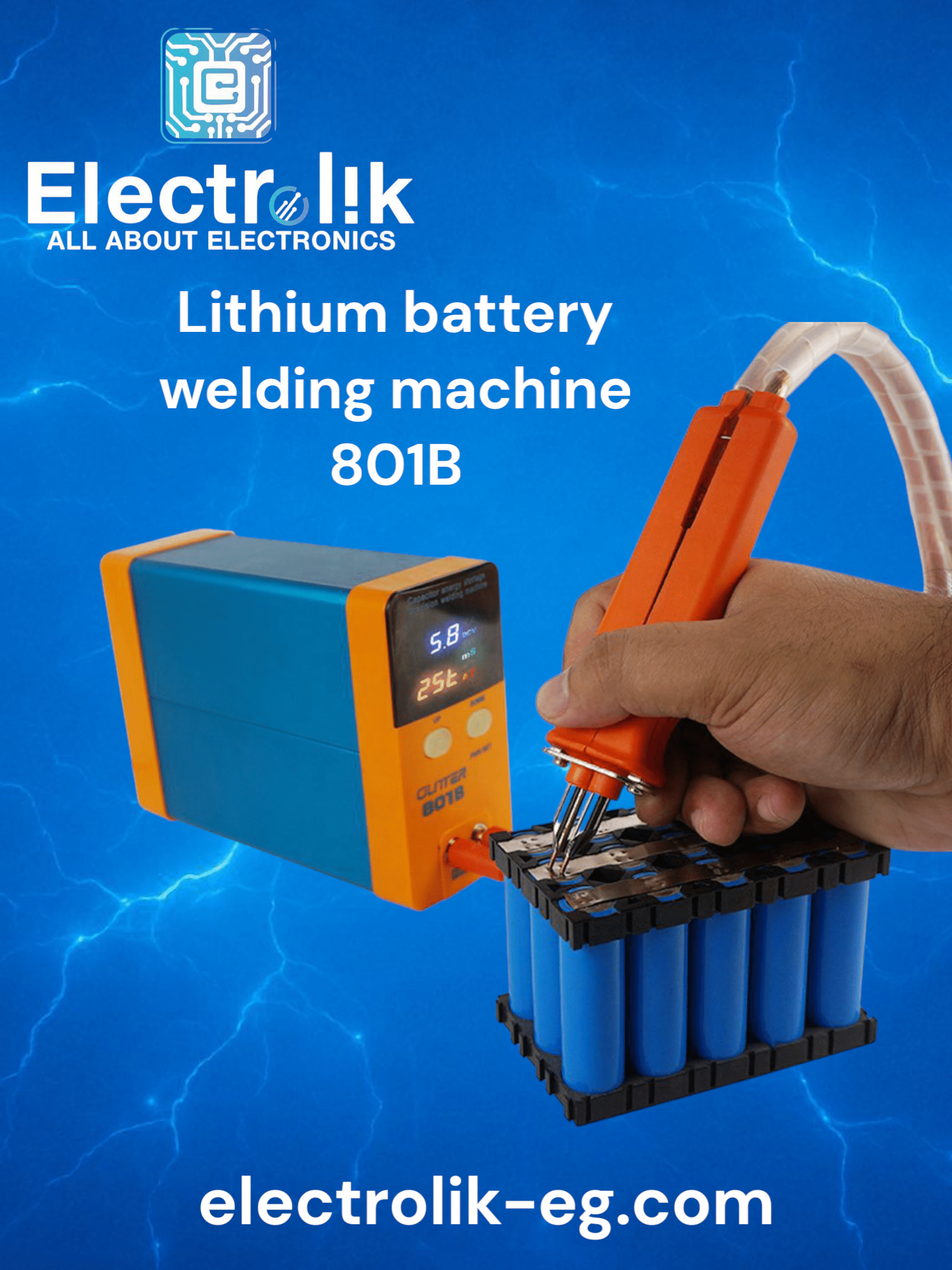 801B Pulse GLITTER 801B Pulse Spot Welder Machine 11.6 KW Electrolik