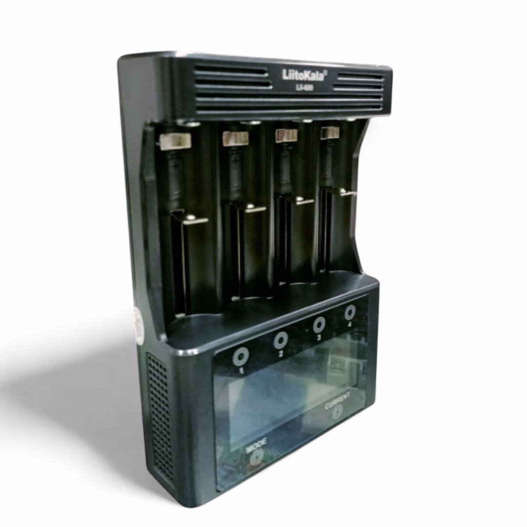 Battery Charger LiitoKala Lii-600 LCD and Capacity Tester 4 Slots Electrolik