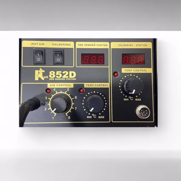 Hot Air and Soldering Iron Rework Station - HITech 852D Electrolik
