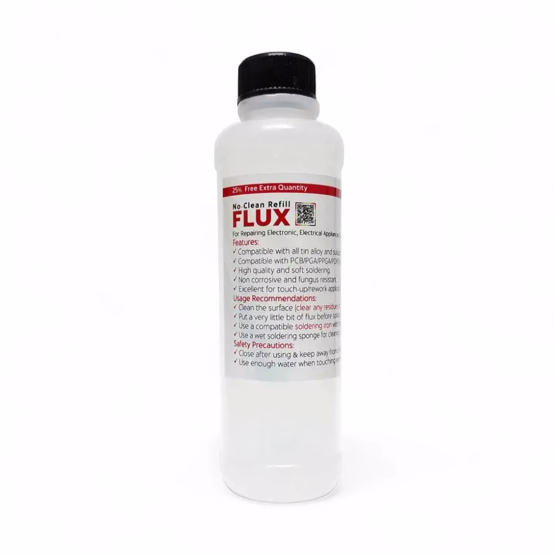 No-Clean Refill Liquid Flux 125mL Electrolik
