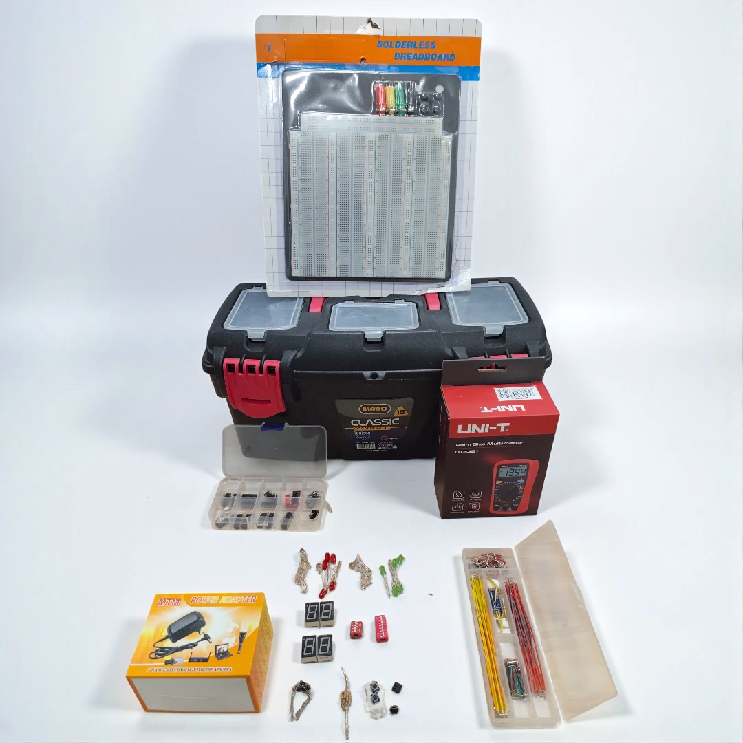 Digital Logic Kit with Ut33D+ , Electrolik Digital Logic Kit with Ut33D+ , Electrolik