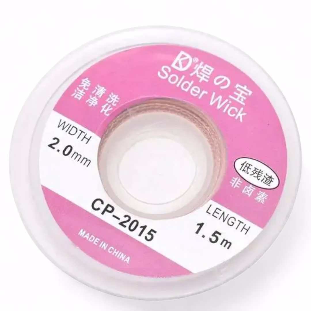 Solder Wick CP-2015 Dim 1.5m 2.0mm Electrolik