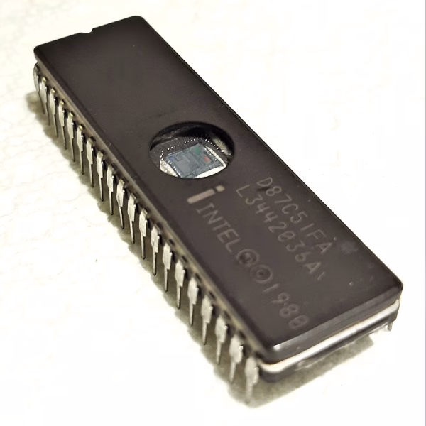 D87C51FA in Ceramic UV Erase 40-Pin package