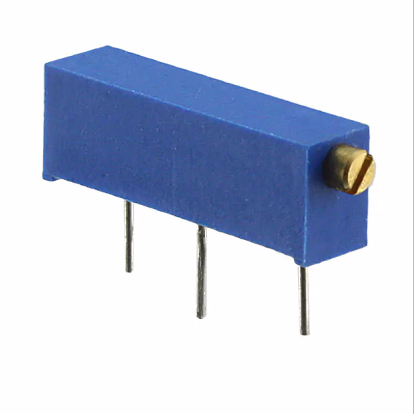 Trimmer Potentiometer Multi Turn 9445-T18-501 250kΩ 3 Pins Through Hole