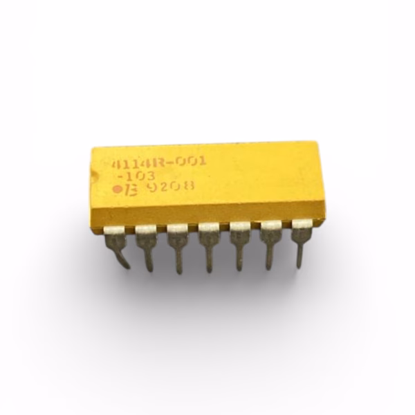 resistor network 10 KOHM 4114r-001-103 common 15-array (14PIN)
