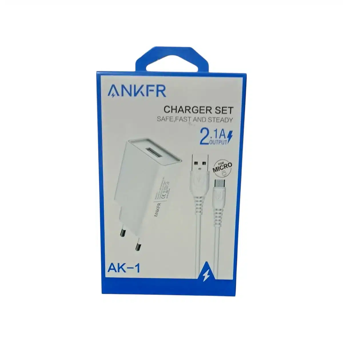 ANKFR AK-1 Charger Safe Phone Charging Adapter, electrolik