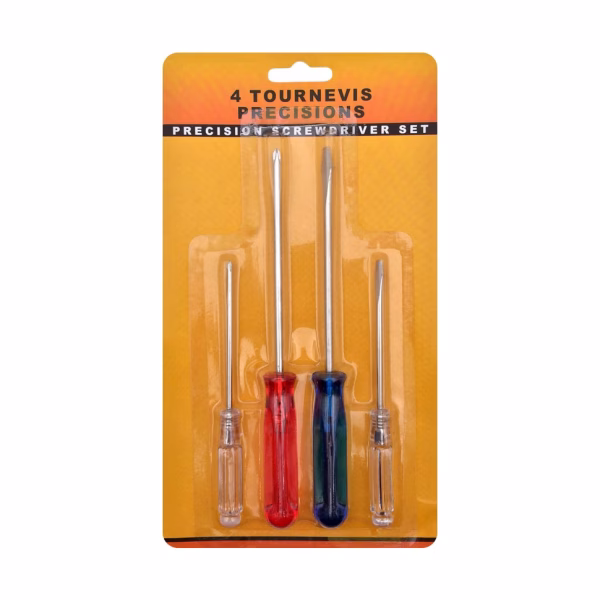 Precision Screwdriver Set - 4 Pcs