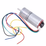 DC Motor GA25-370 with Encoder 2kg 280RPM 12V with Bracket