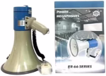 Generic White Megaphone with USB slot and Voice Recording ER-66 - Image 2