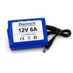 Rechargeable Li-ion Battery 12V 6A