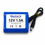 Rechargeable Li-ion Battery 12.6V 1.5A