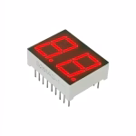 5612AS-1-18 360 Dual 7-Segment Display, 0.56″ Red, Common Cathode, 18-Pin (9x2)