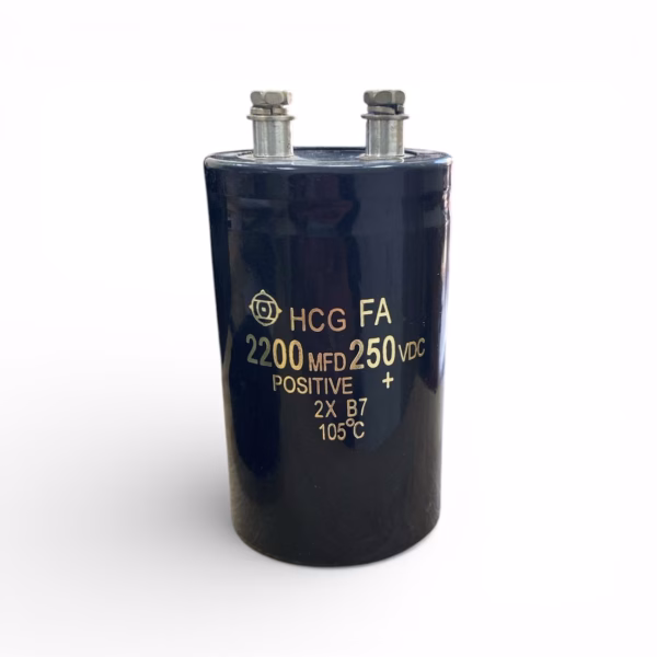 Screw Terminal Aluminum Electrolytic Capacitor 2200uF 250V Electrolik