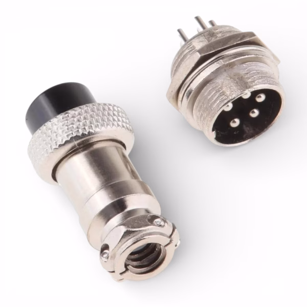 Chassis Connector (Male-Female) GX16-5 pins