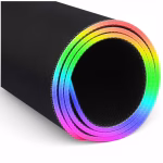 Redragon RGB LED Large Gaming Mouse Pad Soft Matt with Nonslip Base, XL Size with Stitched Edges for PC Gamer (31.5 x 11.8 x 0.16 inches) Electrolik