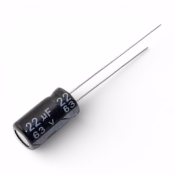 Electrolytic Capacitor 22uF 63V