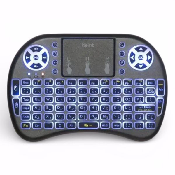 Point PT-200 Mini Keyboard, Wireless - Black