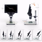 G1200 Digital Microscope 7 Inch LCD Display, 12MP, 1-1200X Electrolik