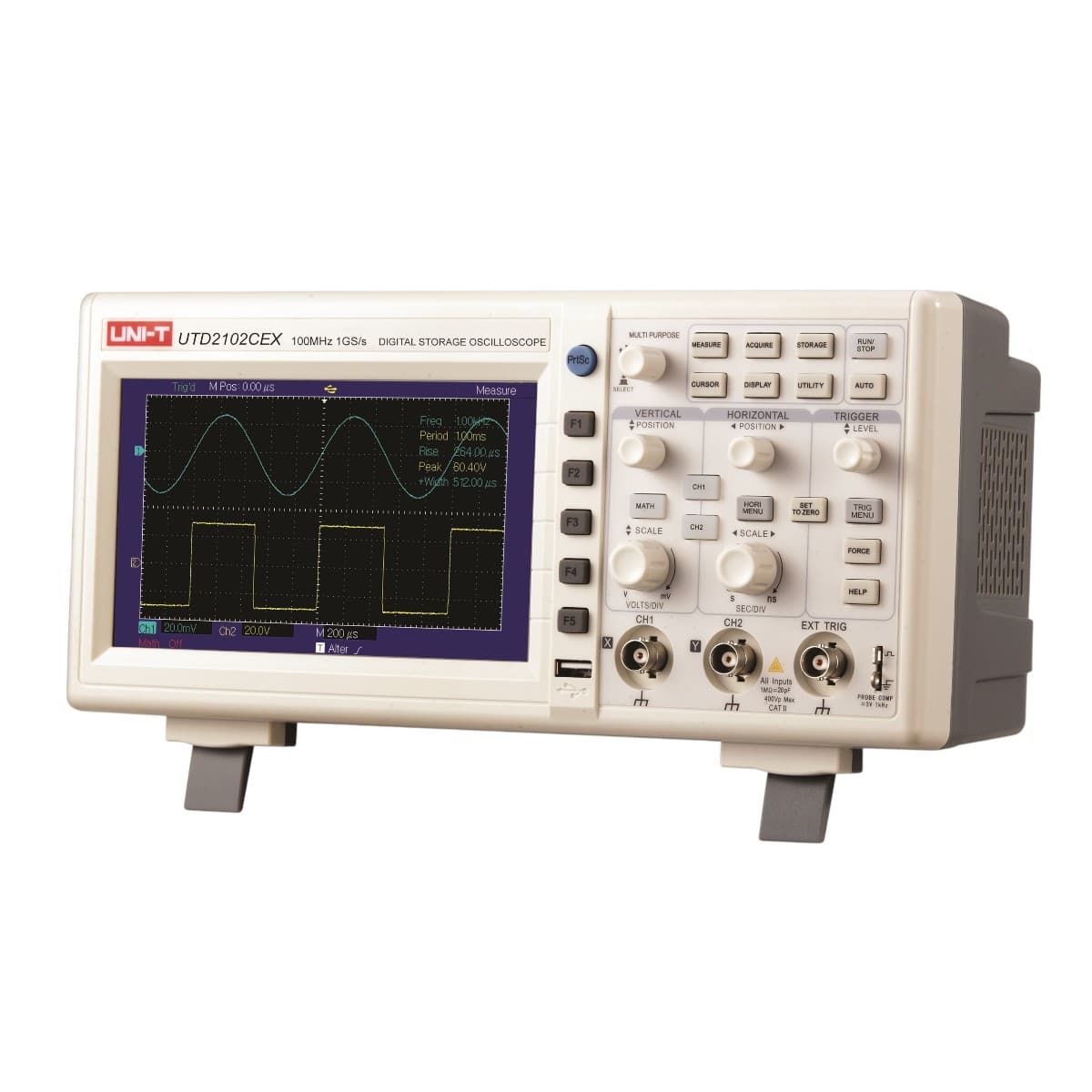 UTD2102CEX Digital Storage Oscilloscope Electrolik