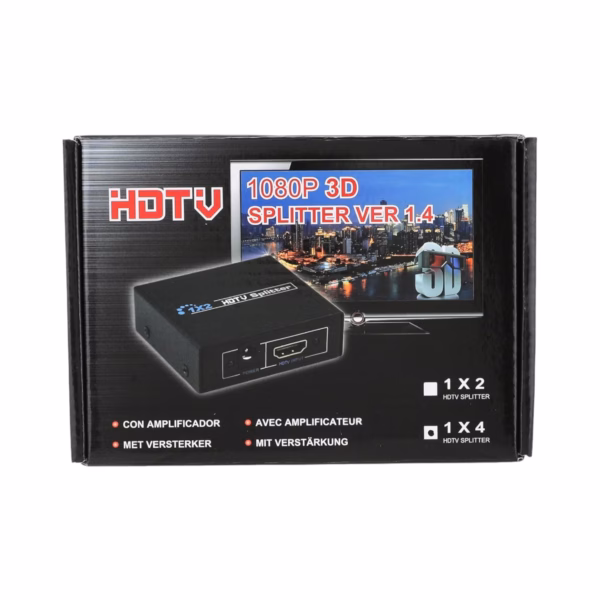 Splitter HDMI 1x4 Mini 4 Port Electrolik