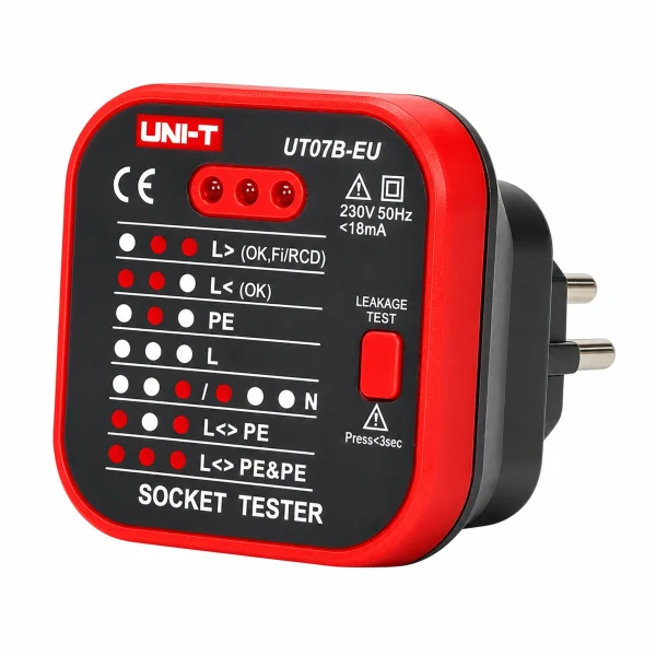 UNI-T UT07B EU Socket Tester