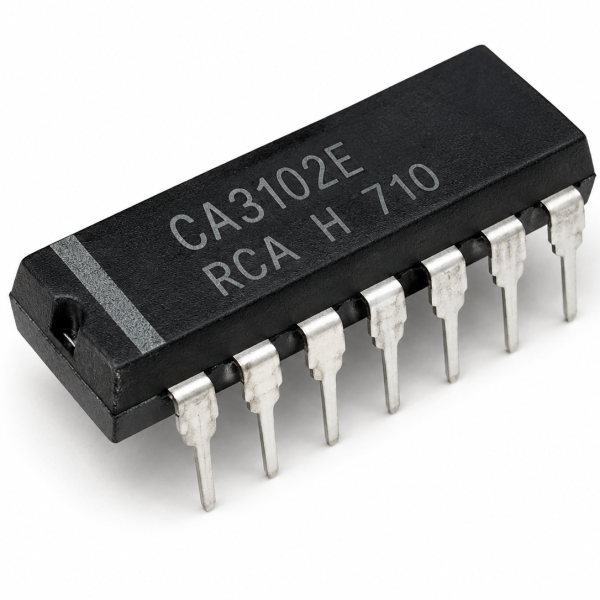 CA3102 Dual High Frequency Differential Amplifier IC