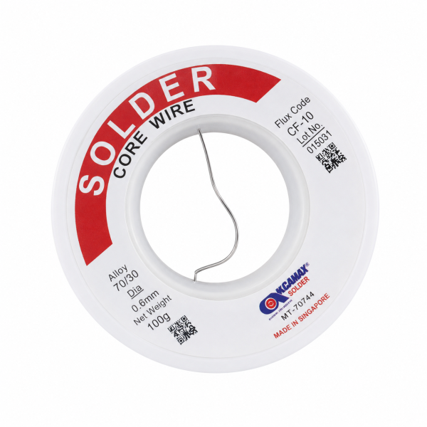 Soldering Wire 0.8mm 100Gm 70/30 Made in Singapore
