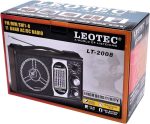 Leotech Classic 11 Wave Wood Radio Leotech (LT-2008, Black)