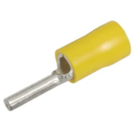 Pin Terminal 6mm Yellow