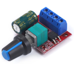 PWM Motor Speed Controller, 4.5-35Vdc, 5A, 90W
