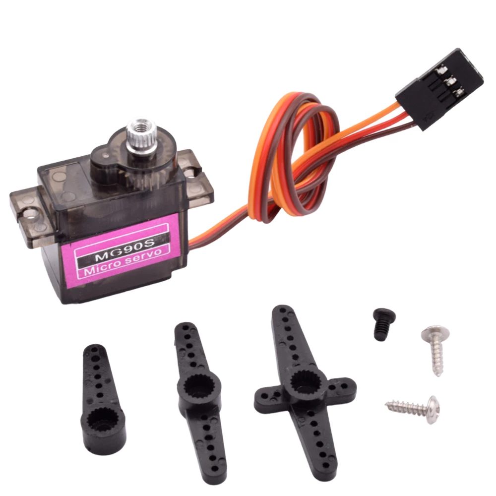 2-4-5-10-20pcs-MG90S-Micro-Servo-Motor-Metal-Gear-Analog-RC-Servomotor-180-360.jpg_Q90.jpg_-2.jpg MG90S Micro Servo Motor 360° 2.2 kg.cm Metal Gears - Image 1