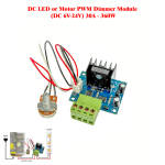 DC LED or Speed Motor PWM Dimmer Module (DC 6V-24V) 30A - 360W - Image 2